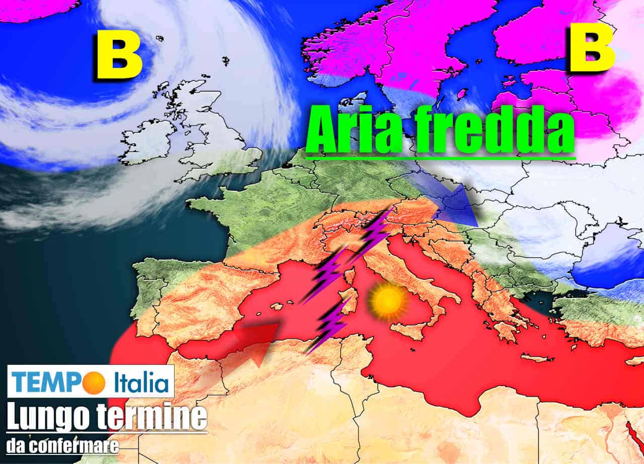 Meteo con TEMPERATURE molto alte, possibilità di TEMPORALI 28 Meteo con TEMPERATURE molto alte, possibilità di TEMPORALI