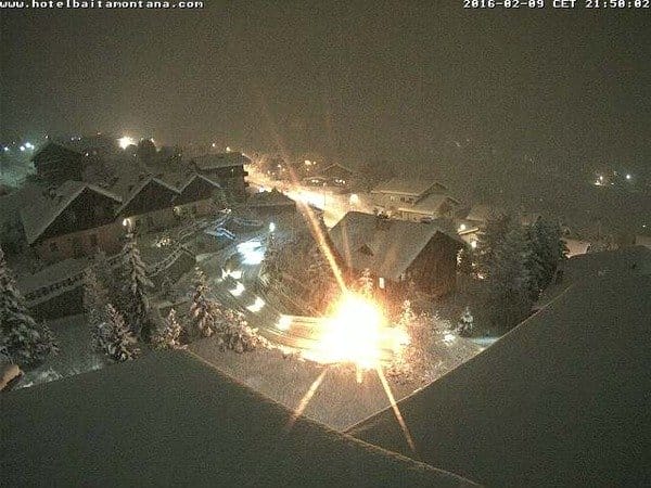 Lombardia, super neve in atto sulle Alpi
