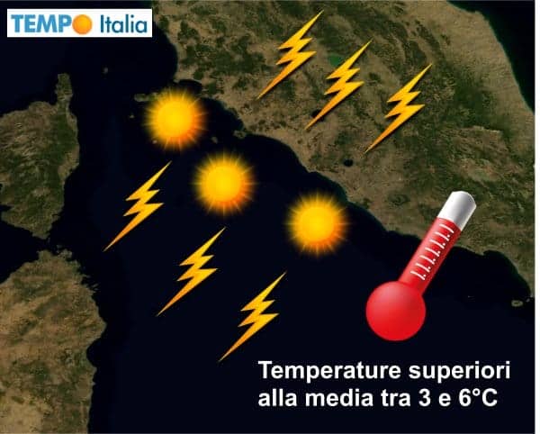 LAZIO, condizioni meteo avverse con temporali anche nelle prossime 24/48 ore 2 wapt image post 870