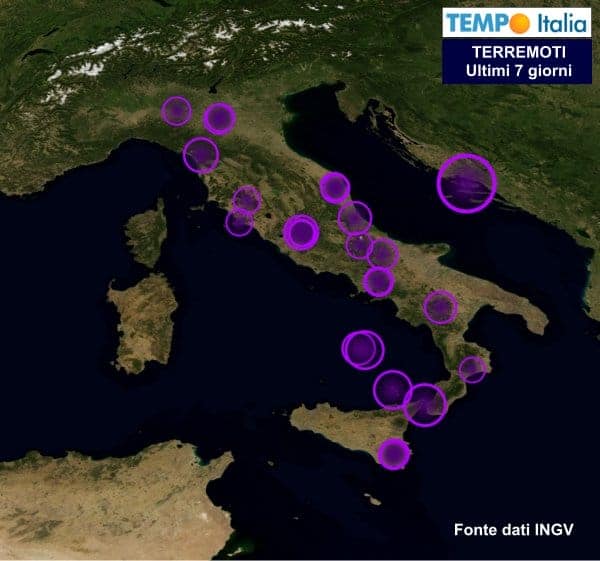Scossette e scosse, 34 in una settimana nella regione italiana, come mai? 2 wapt image post 899