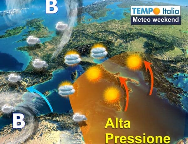 Dopo il caldo del weekend, capovolta meteo: dalla prossima settimana maltempo e più freddo invernale