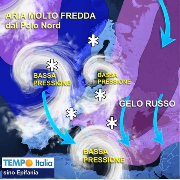 Neve verso il Nord Ovest, cessa l’Alta Pressione e arrivano le perturbazioni 2 wapt image post 97