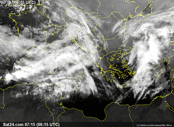 Ecco la perturbazione: nevica a tratti in Val Padana. Neve su Alpi. Piove su tirreniche. Peggioramento 3 wapt image post