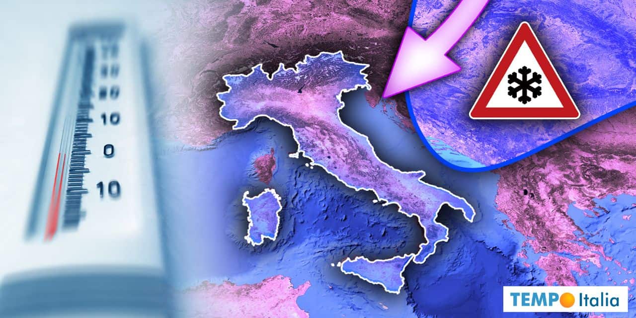 Meteo, il gelido buran è in Europa: rischi per l’Italia