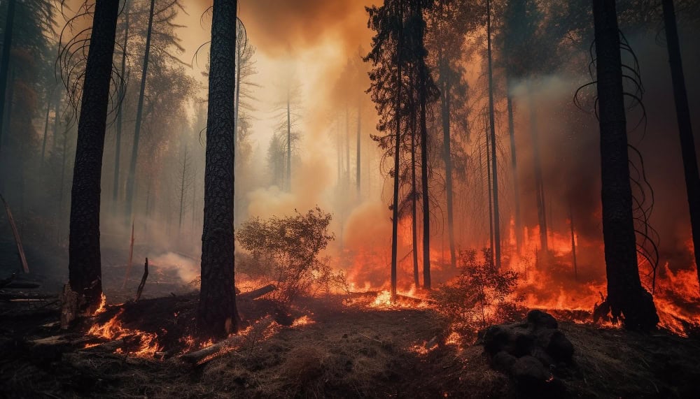 Incendi sempre più minacciosi a causa del cambiamento climatico