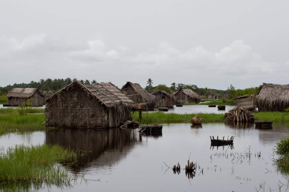 La città su palaffitte? Si trova nel cuore dell’Africa