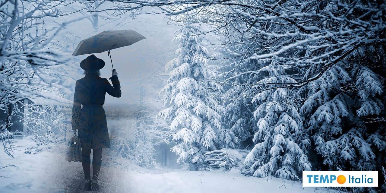 Meteo: arriva l’inverno con maltempo e gelo artico
