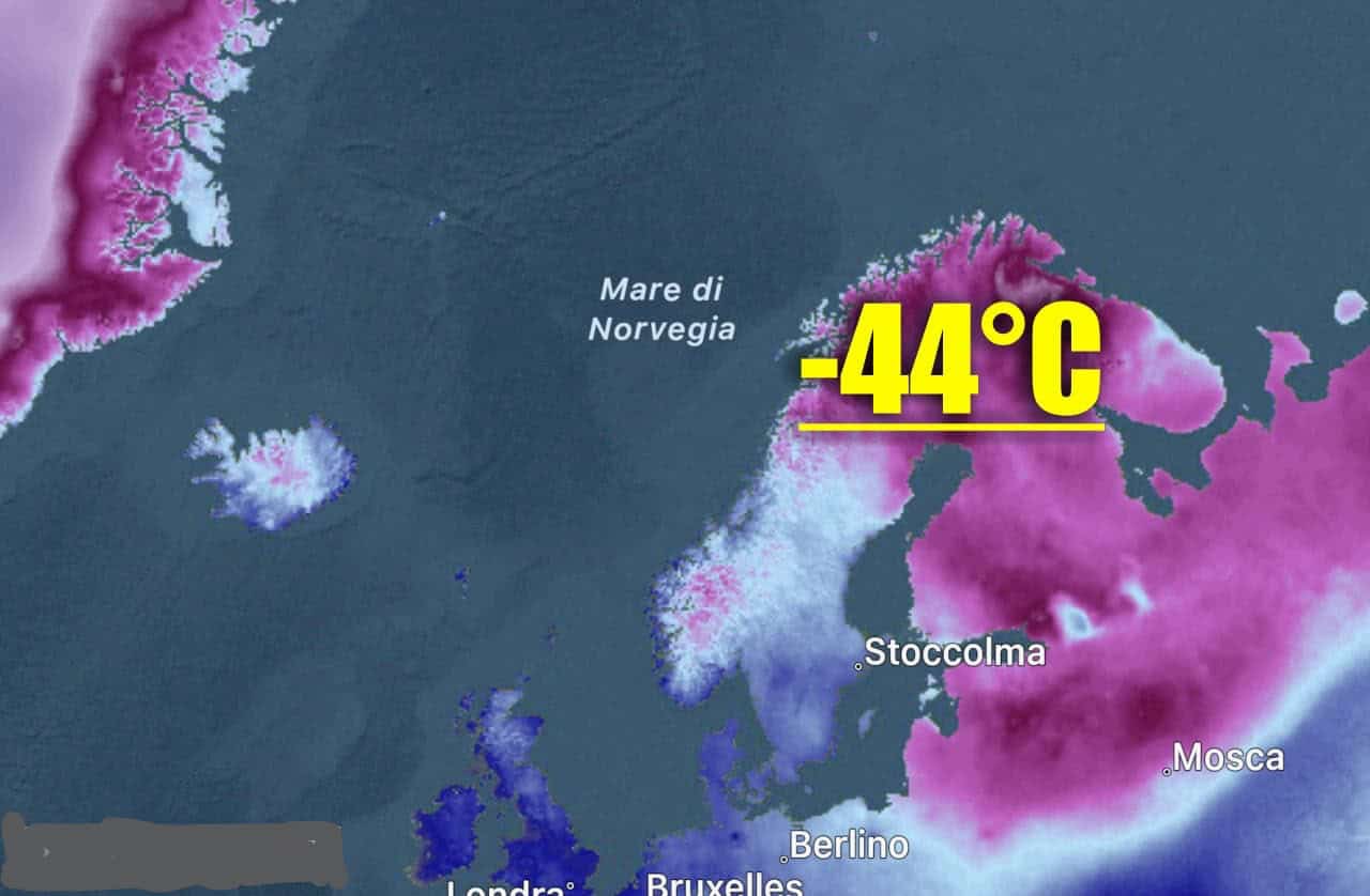 SCANDINAVIA, mai così freddo dal 1999. Ebbene, è un meteo che ci riguarda, eccome 8 SCANDINAVIA, mai così freddo dal 1999. Ebbene, è un meteo che ci riguarda, eccome