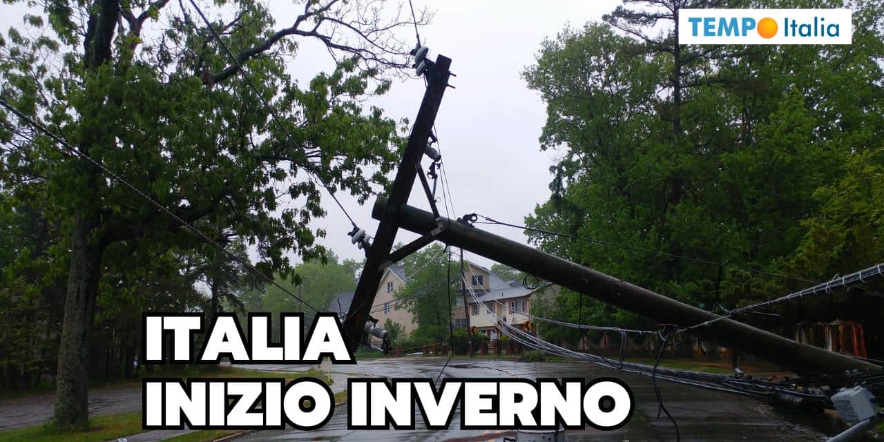 Meteo inverno in Italia, ecco inizio con una data