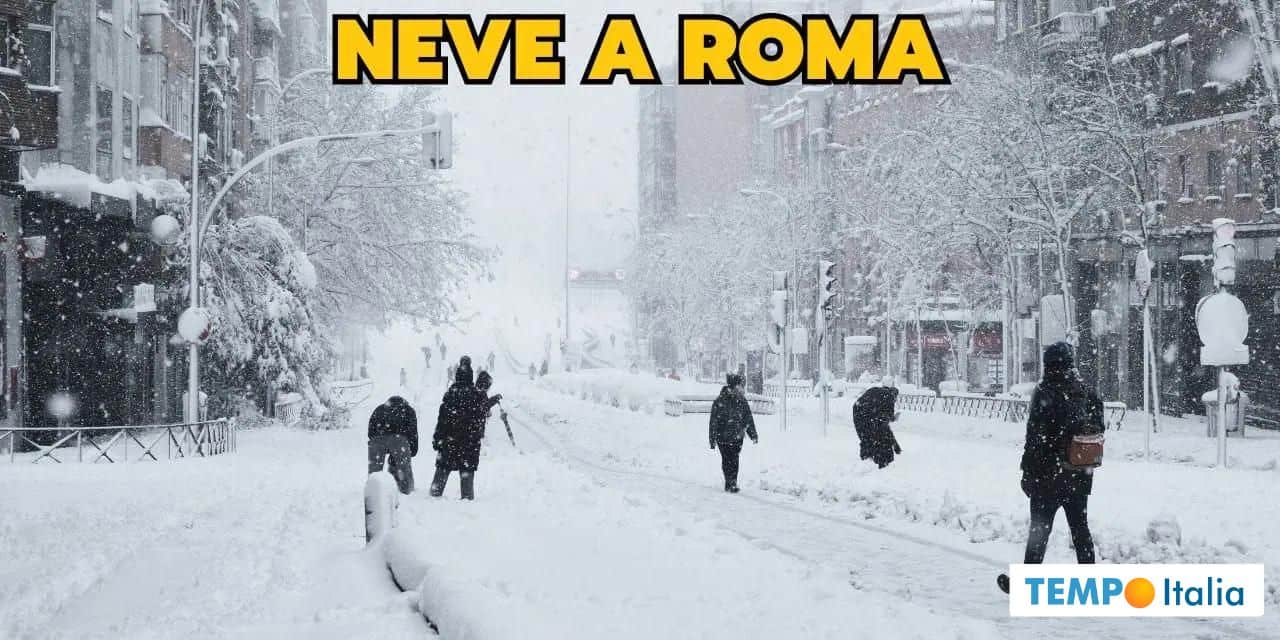 Inisidie meteo: quando esplode il gelo dalla Siberia verso il Mediterraneo. Il caso Roma 45 Inisidie meteo: quando esplode il gelo dalla Siberia verso il Mediterraneo. Il caso Roma