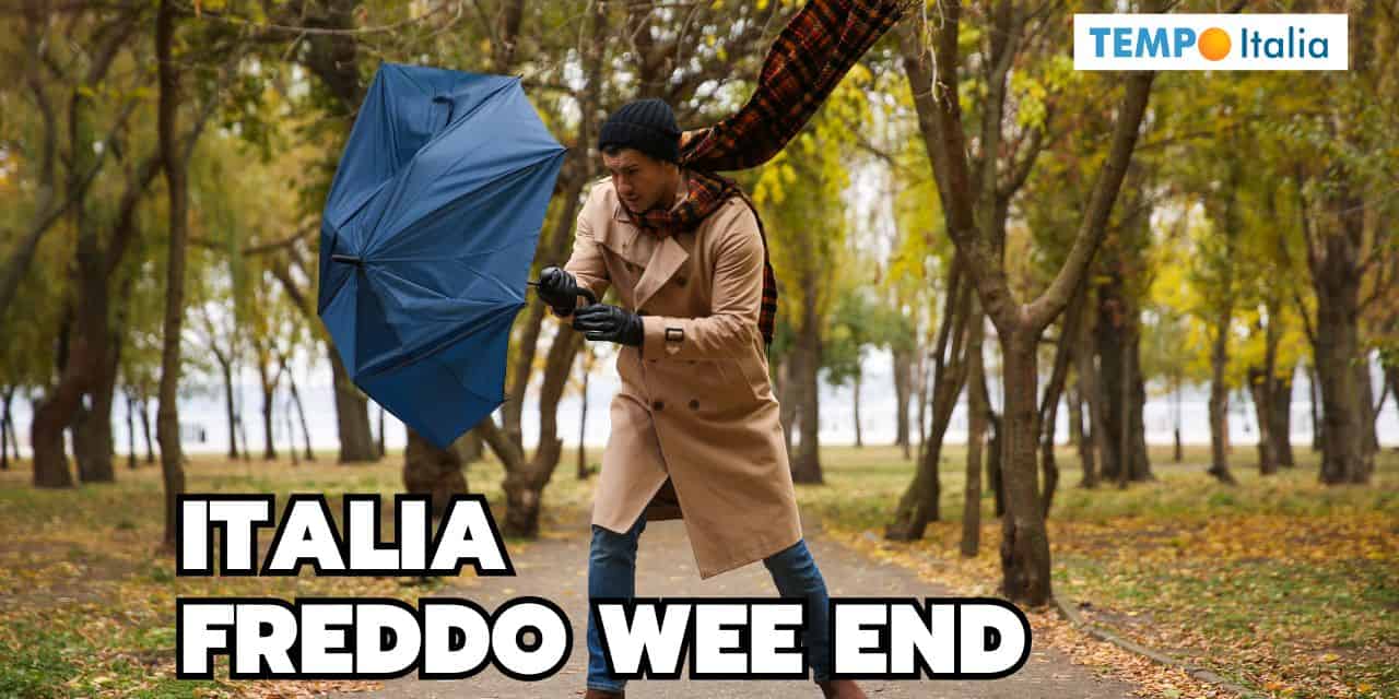 Meteo: arriva il freddo improvviso nel Weekend