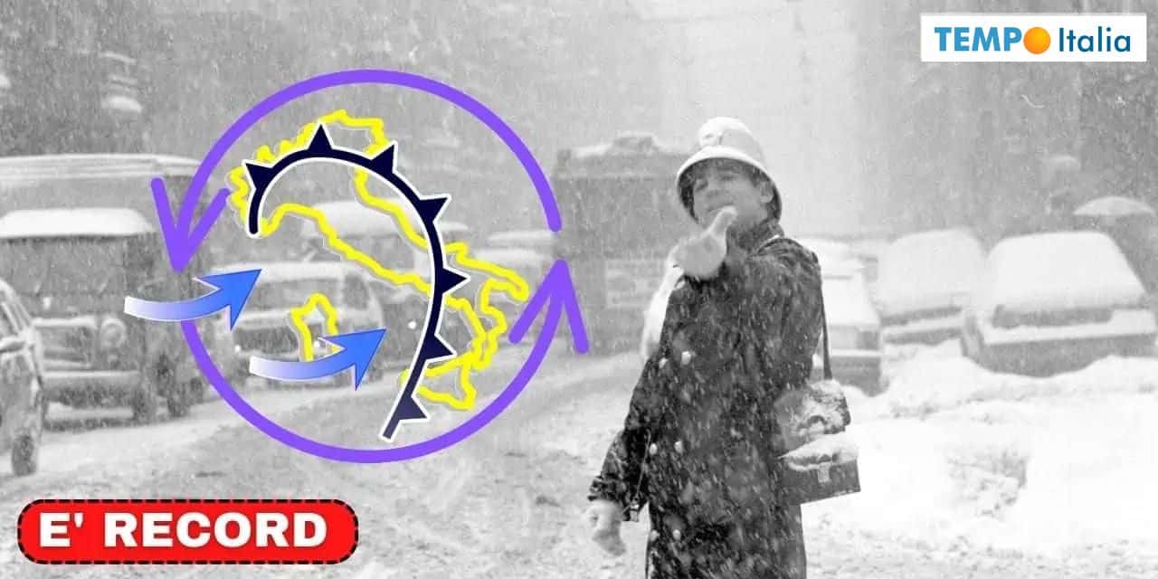 Meteo, la replica del gelo visto nel 1985 e 1956, quando e perché