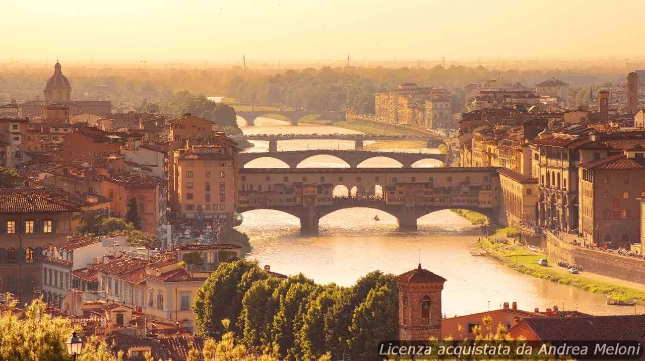 Previsioni meteo Firenze: nuvolosità e rovesci in arrivo, attenzione al vento