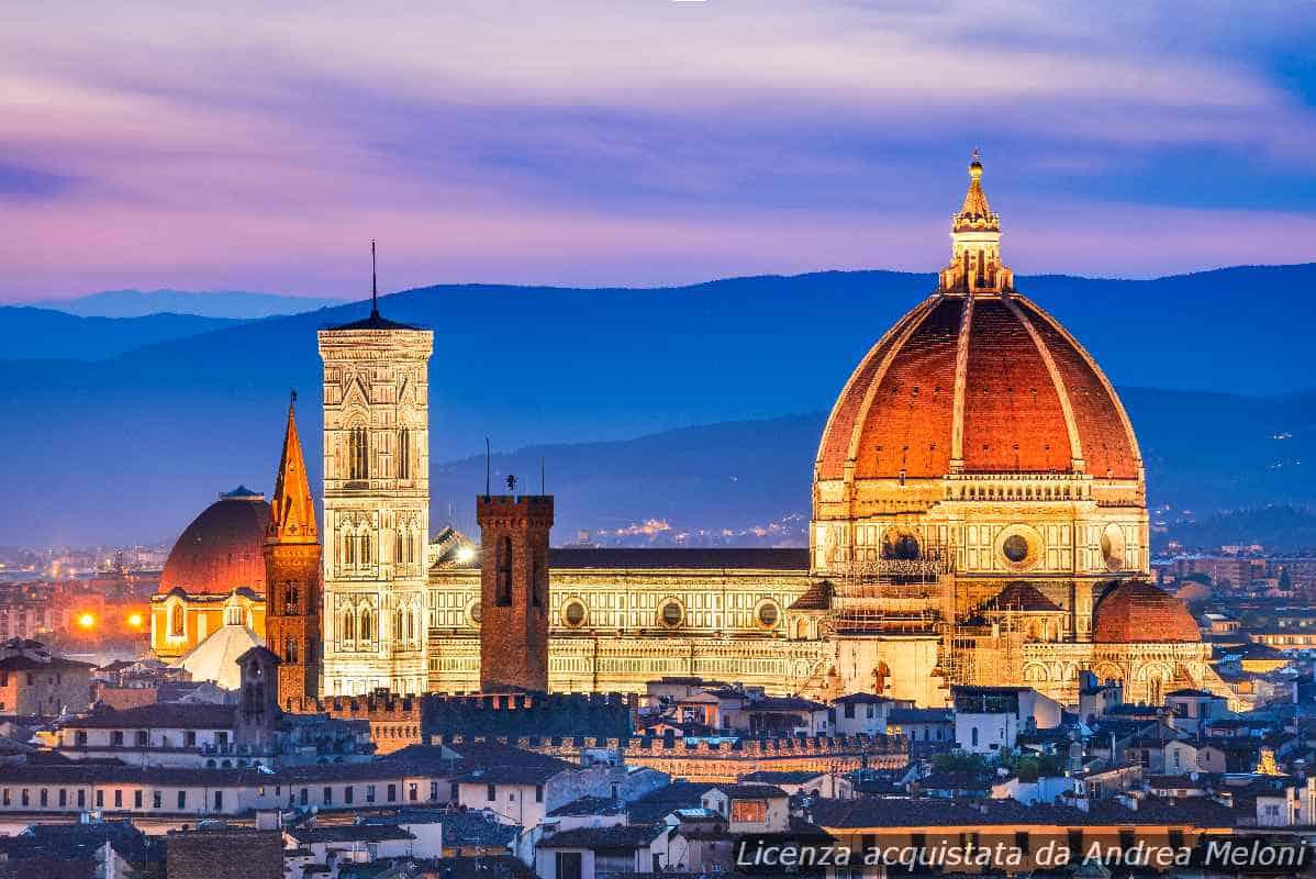Previsione meteo Firenze: nubi sparse domani, poi tempo quasi sereno