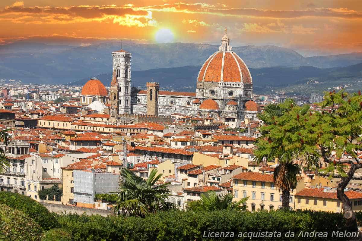 Previsioni meteo Firenze: nubi sparse oggi, poi tempo quasi sereno