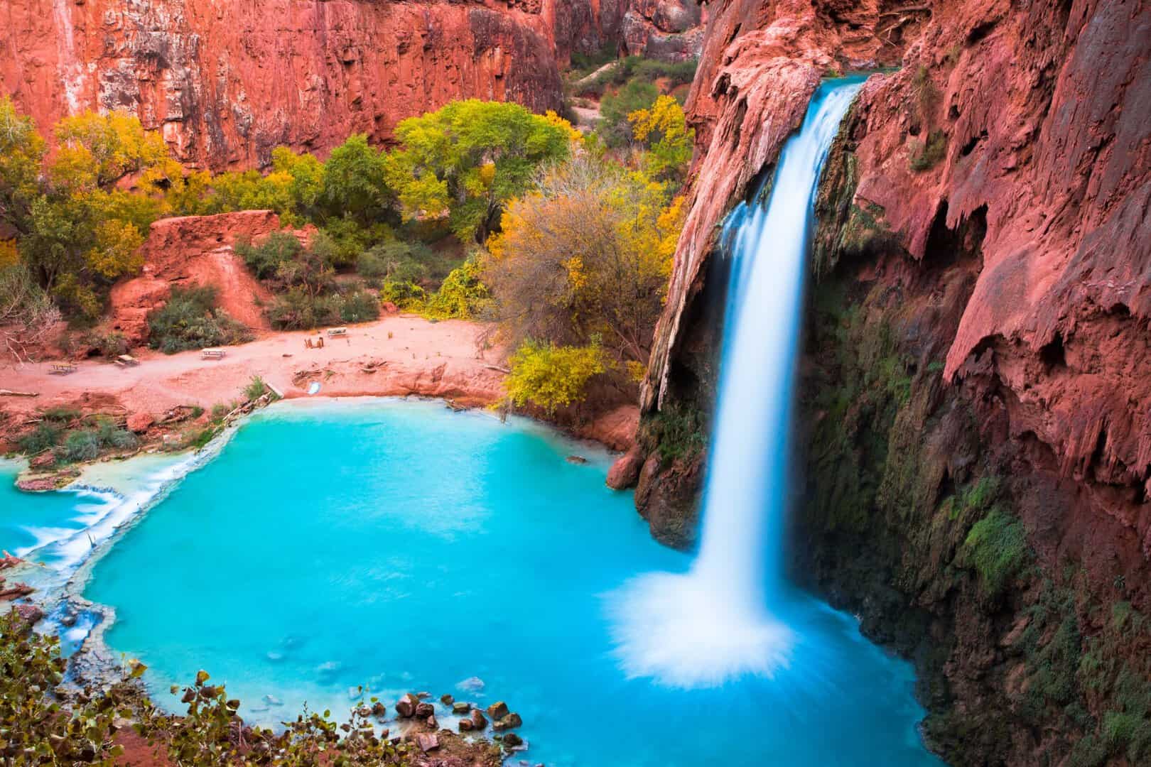 Havasu Falls, Arizona, Stati Uniti 7 Havasu Falls, Arizona, Stati Uniti