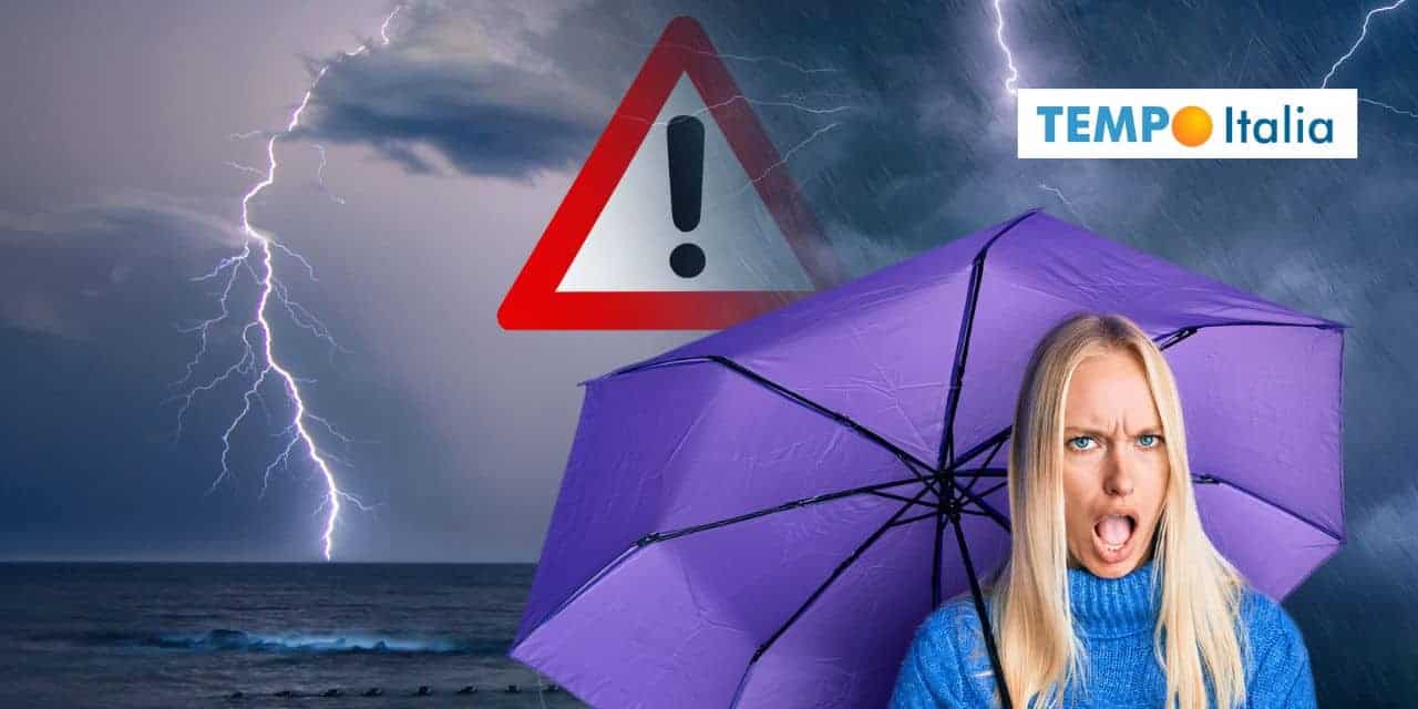 Meteo: prudenza per i violenti temporali, è allerta