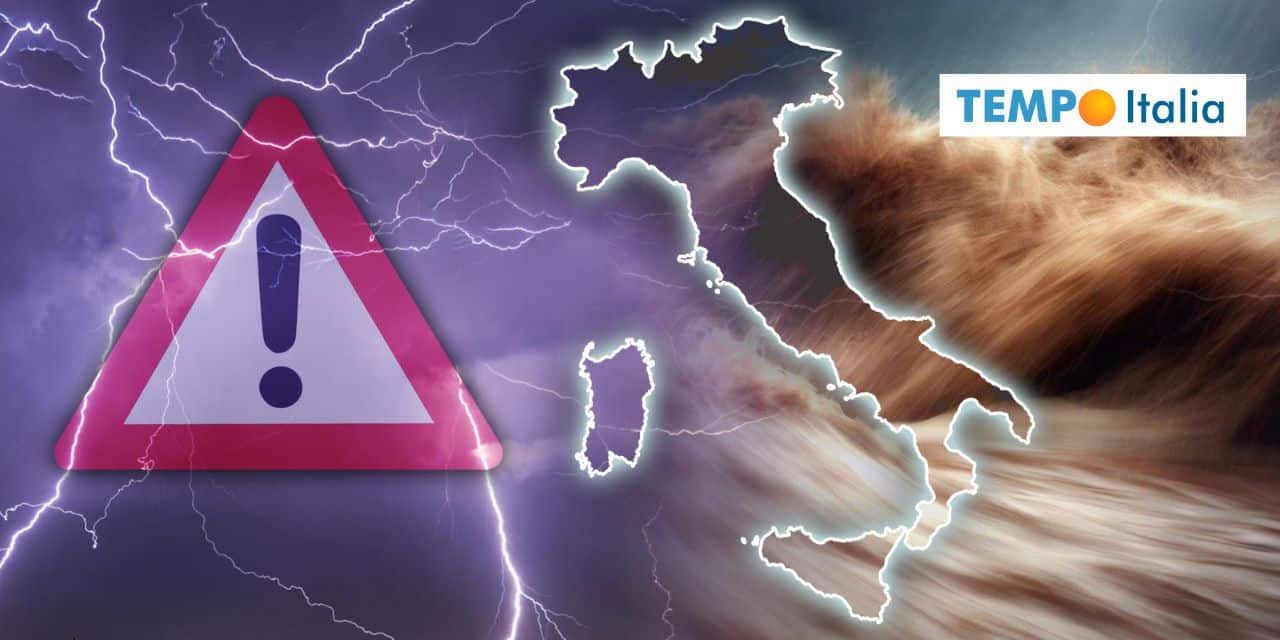 Meteo: finale di Maggio da dimenticare con violenti temporali