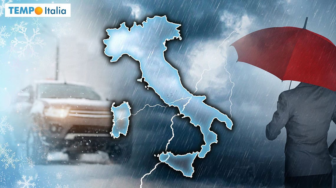 Meteo verso un forte peggioramento del tempo. Grandinate, torna la neve 2 meteo con forte peggioramento 05