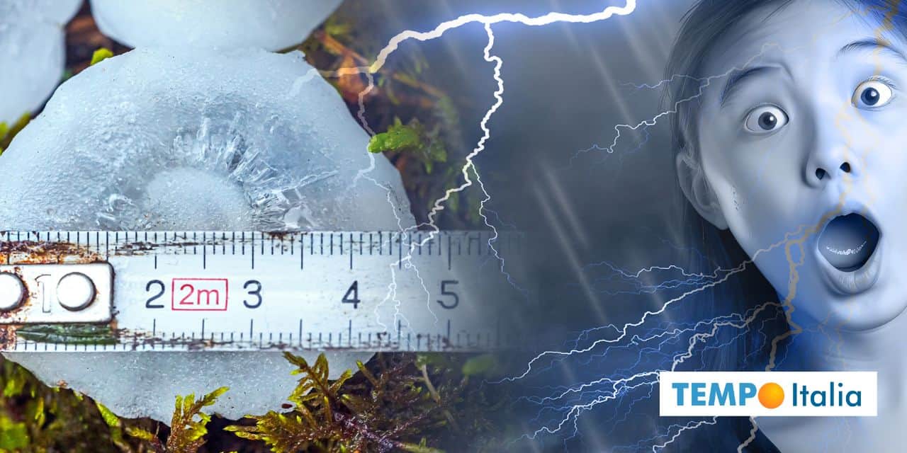 Meteo: Nord bersaglio principale del maltempo e della grandine