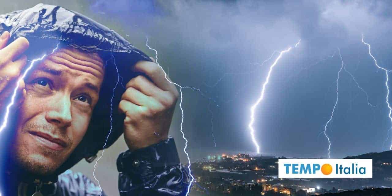 Meteo: pericolo inondazioni, nubifragi, grandine