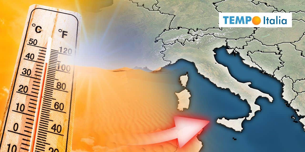 Meteo: vagonate di sabbia sahariana verso l’Italia