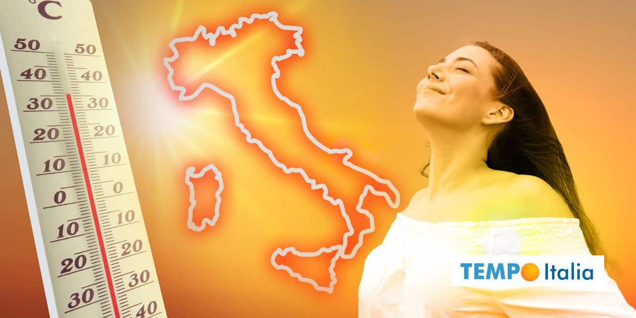 Meteo: temperature in impennata, si puntano i 35°C