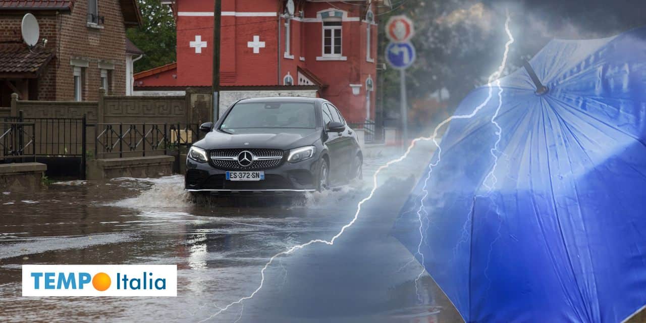 Meteo: temporali senza sosta, non si scherza nel week-end