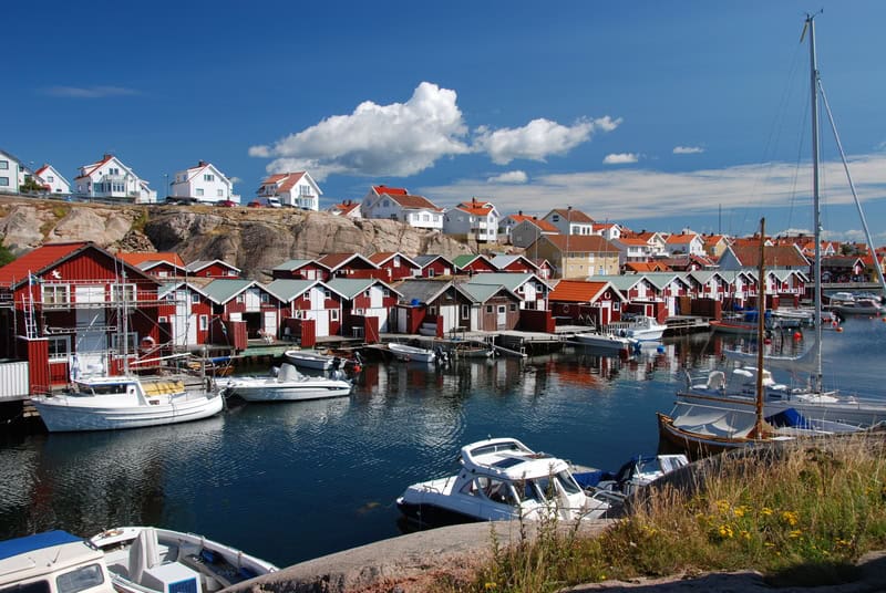 Turismo nei pittoreschi villaggi di pescatori in Svezia 1 Turismo nei pittoreschi villaggi di pescatori in Svezia