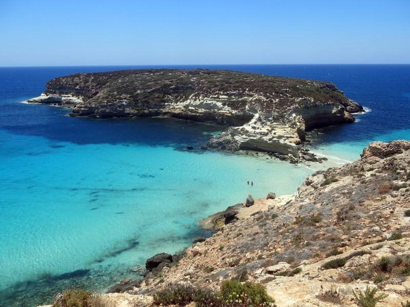 Viaggio nel paradiso di Lampedusa