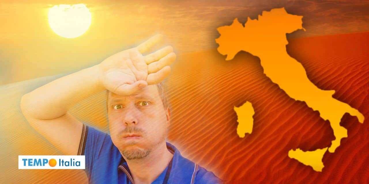 Meteo: ritorno del caldo africano, non solo al sud!