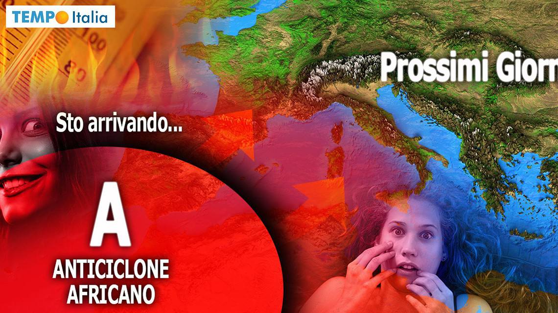 Meteo con temporali, con esordio dell'Alta Pressione africana. Eccovi il caldo asfissiante 2 meteo con alta pressione africana 03 a