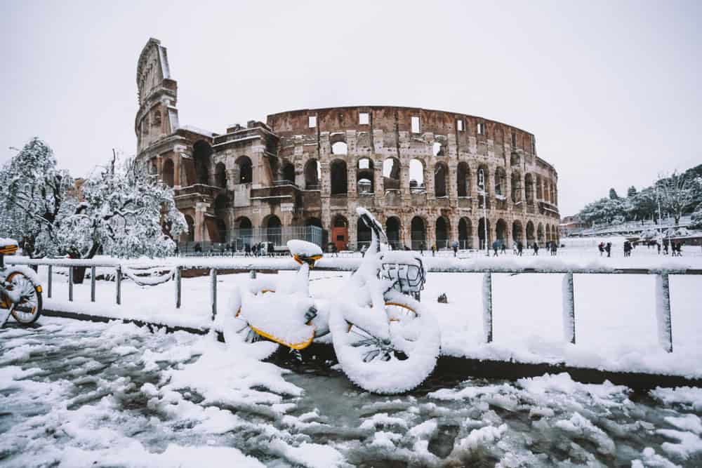 Meteo ROMA, una serie di FORTI nevicate 5 shutterstock 1034740159