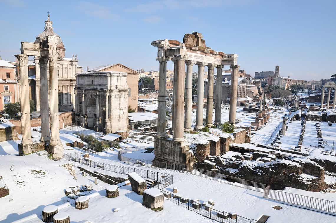 Meteo ROMA, una serie di FORTI nevicate 2 shutterstock 94423294