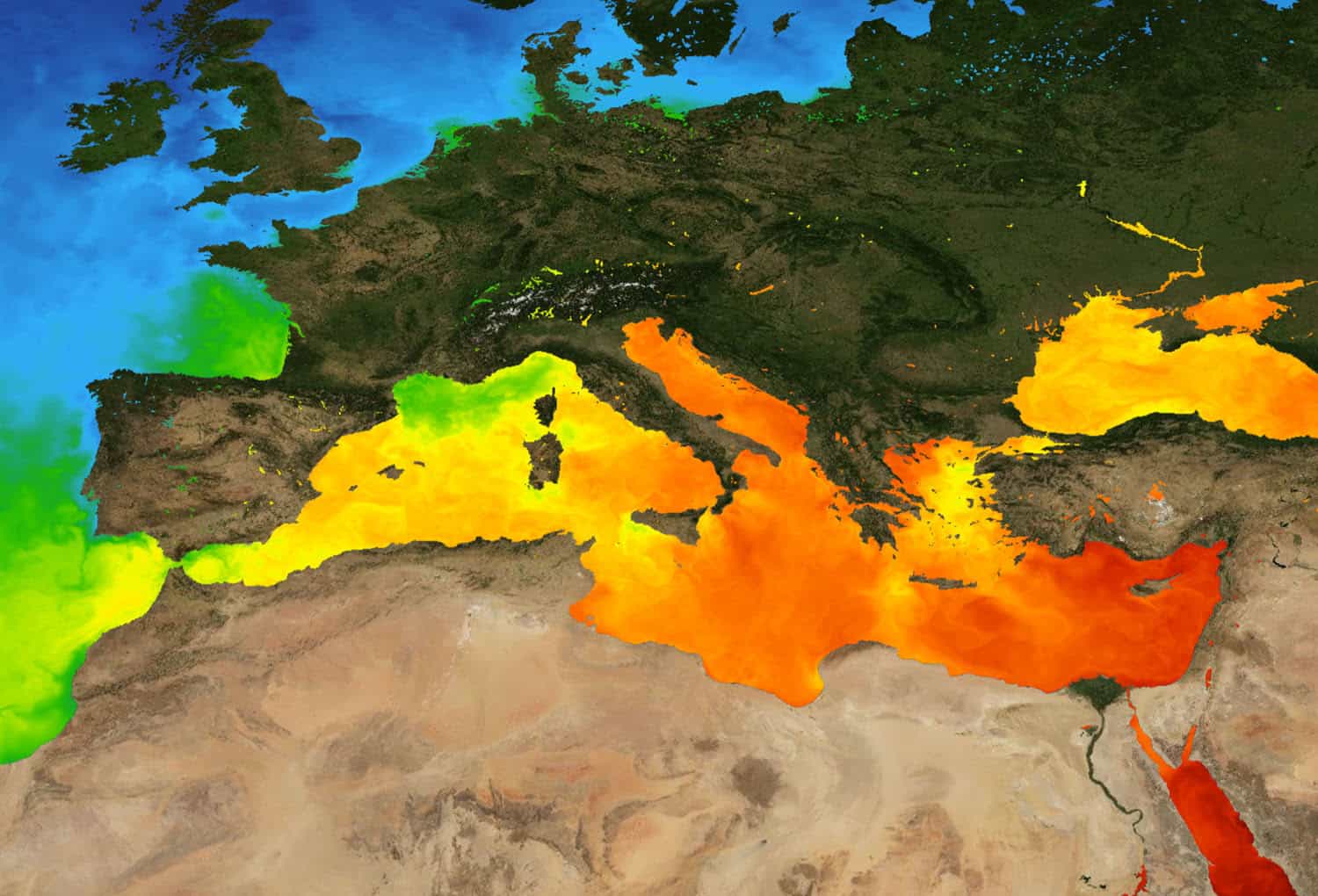Mediterraneo surriscaldato: gravi effetti sul meteo autunnale 10 Mediterraneo surriscaldato: gravi effetti sul meteo autunnale