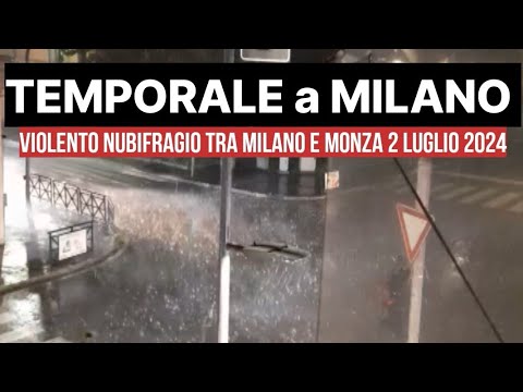 Allerta meteo a Milano per temporali, ma poi succede un imprevisto