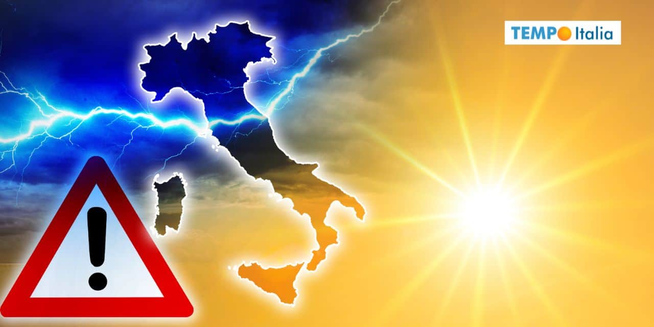 Meteo: caldo esagerato per giorni, anche oltre 40°C