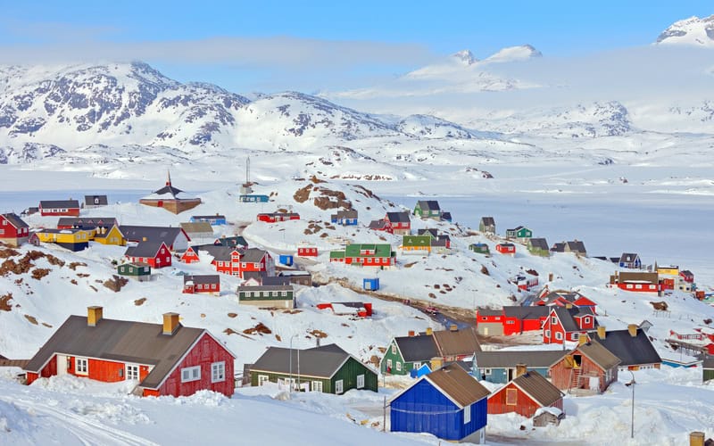 Viaggio verso le isole di Akia in Groenlandia