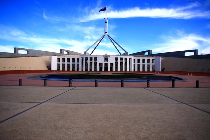 Viaggio a Canberra in Australia