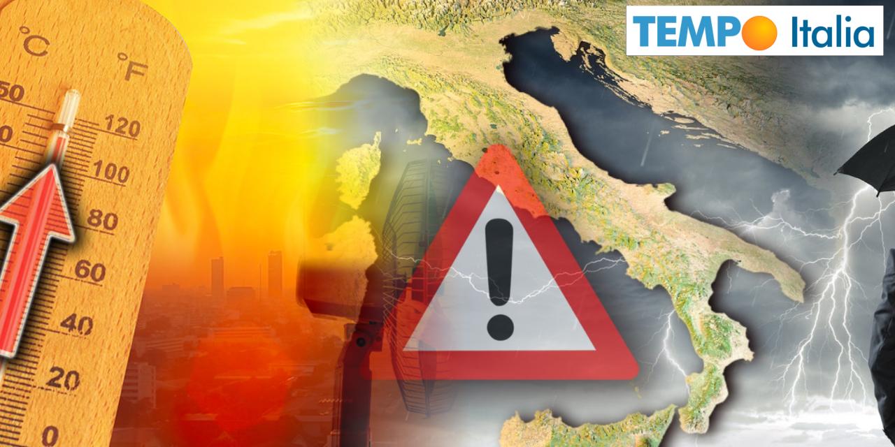 Italia con qualche temporale, poi caldo più forte