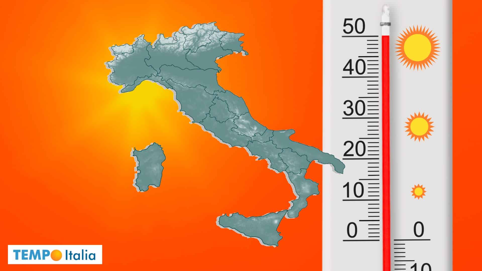 Meteo Italia, siamo solo alla fase d’inizio del caldo. Un tunnel infernale di Alta Pressione africane