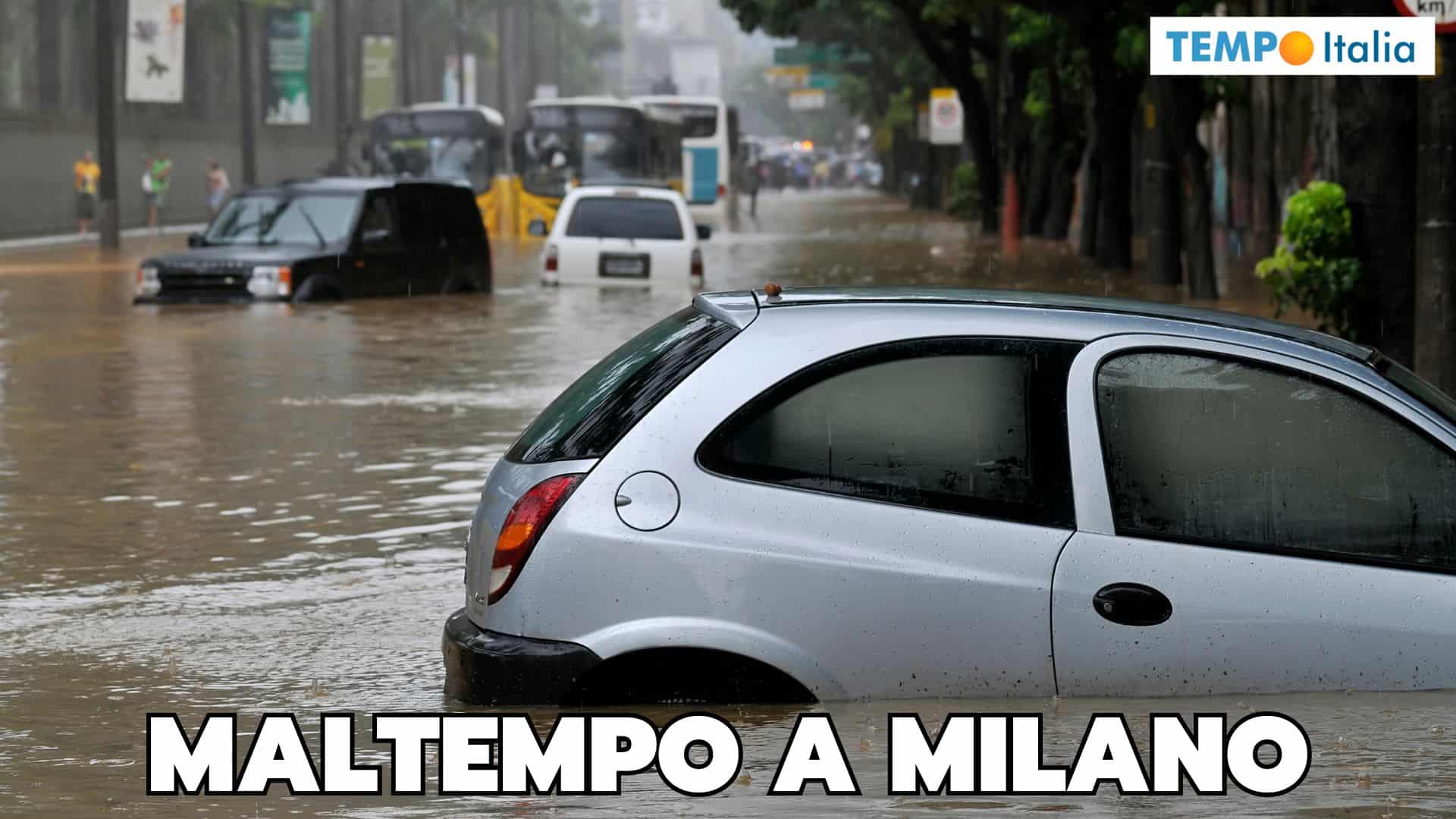 Meteo Milano, forti temporali in arrivo. Rischio grandine e nubifragi