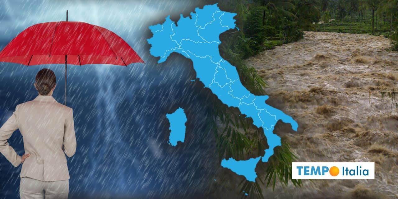 Meteo: gli estremi d'Estate a spasso per l'Italia, ma ancora per molto? 2 nubifragi meteo 0207