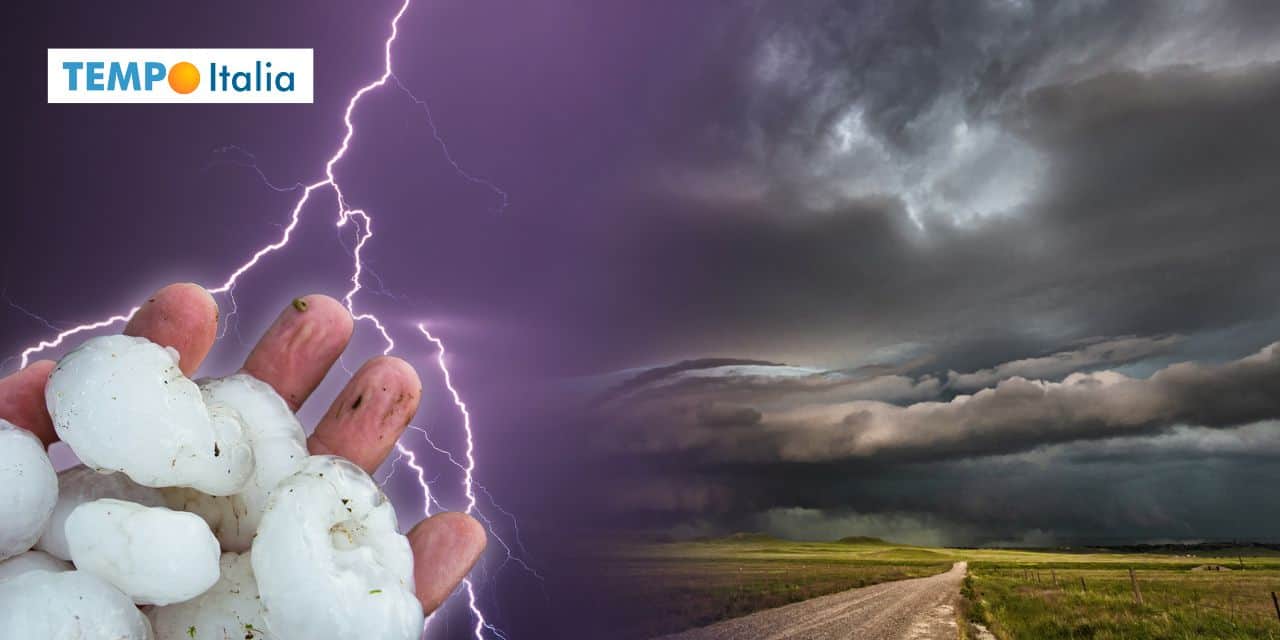 Meteo: temporali su molte regioni, anche GRANDINE 2 temporali grandine meteo 0207