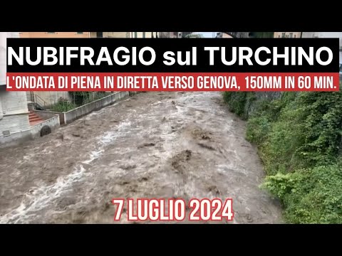 Video da meteo estremo dalla Liguria. Siamo a Genova, ecco come avviene una tragedia