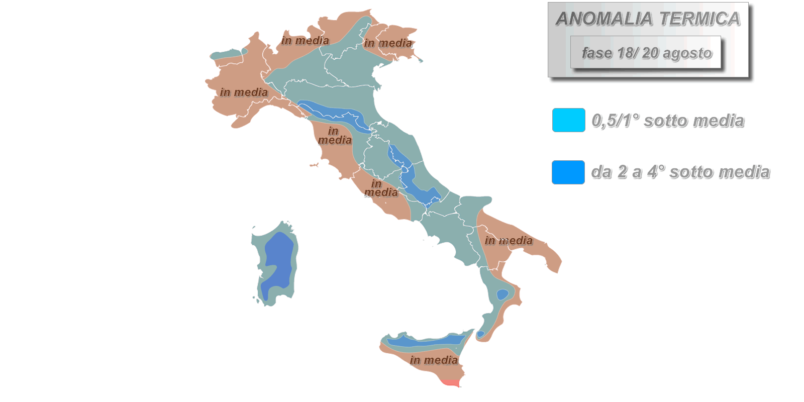 Meteo incredibile: verso un crollo termico fino a 10/15 gradi. Mappe esclusive