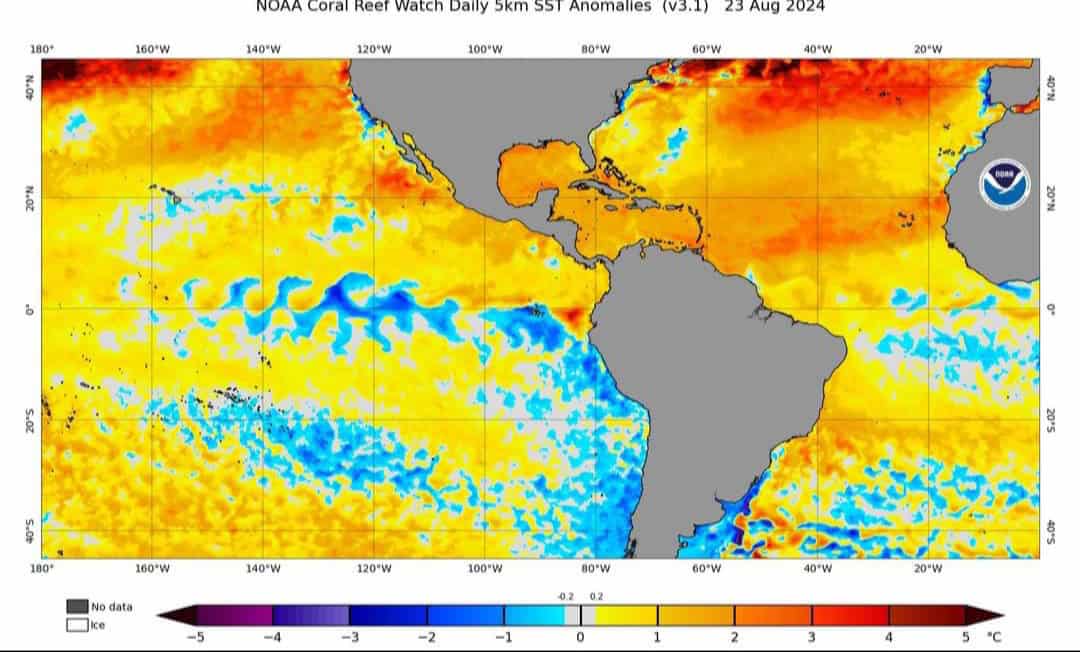 Meteo e clima: l’Atlantico si sta raffreddando a velocità record. La Niña pronta a ‘colpire’ l’Europa