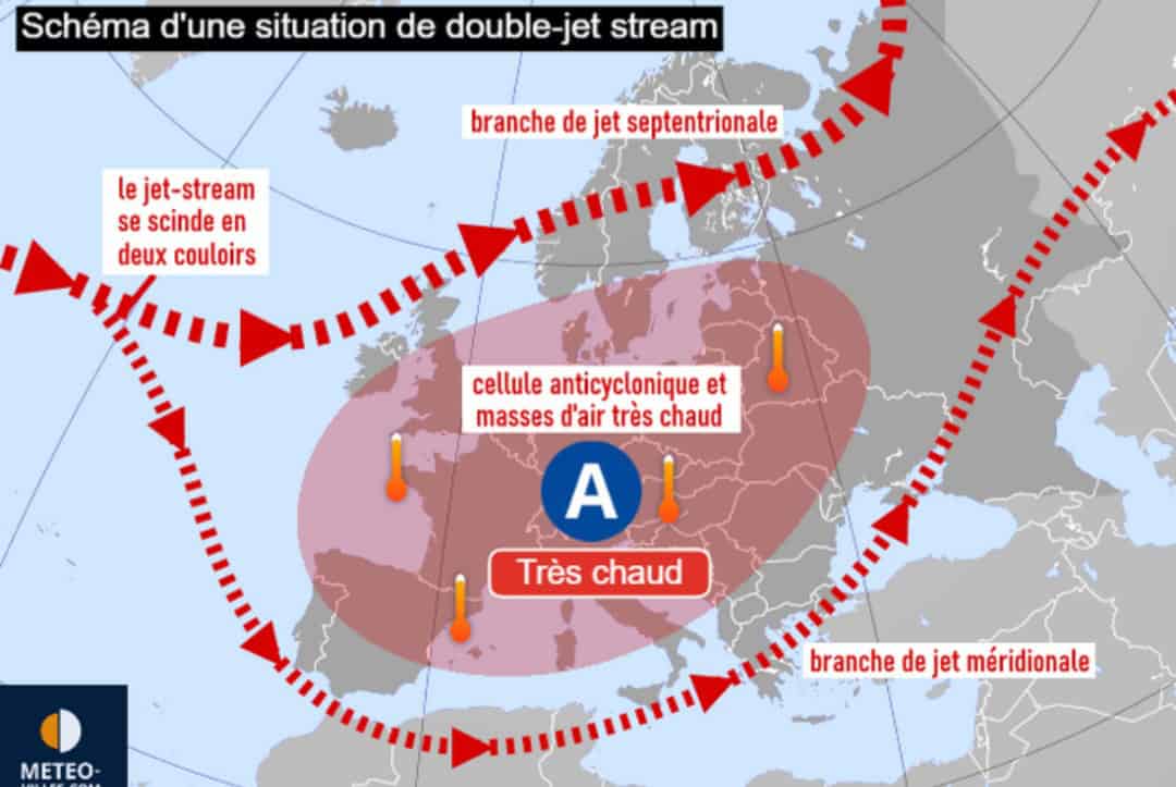 Clima e Meteo: corrente a getto più ondulata amplifica le ondate di caldo