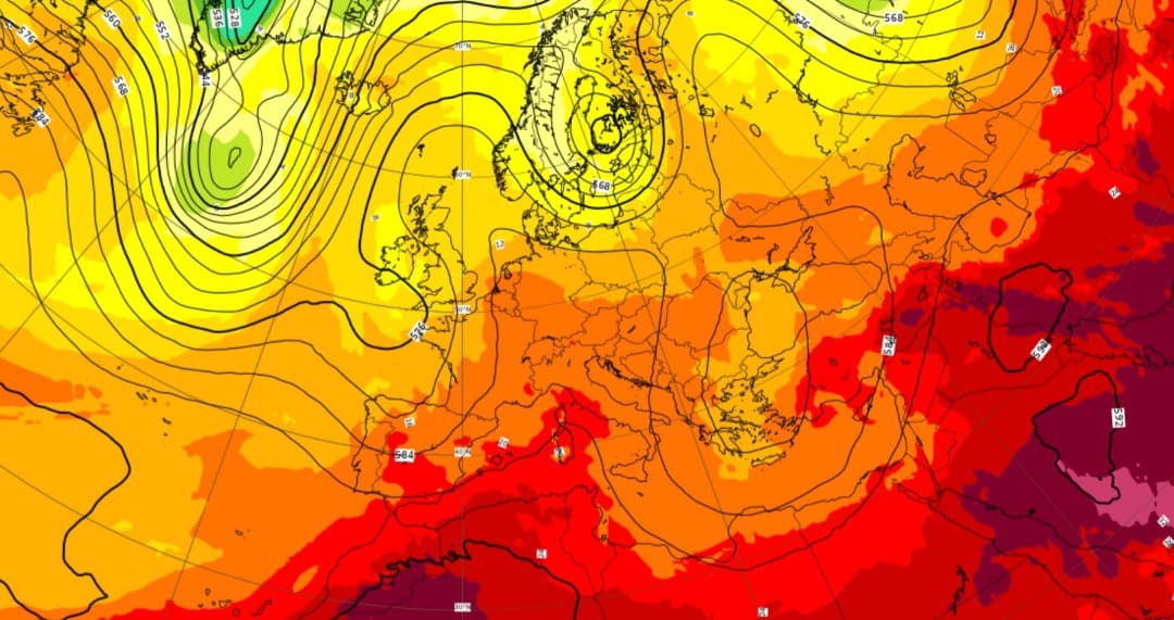 Meteo: tra la prima e la seconda decade di settembre ECMWF intravede la fine del caldo