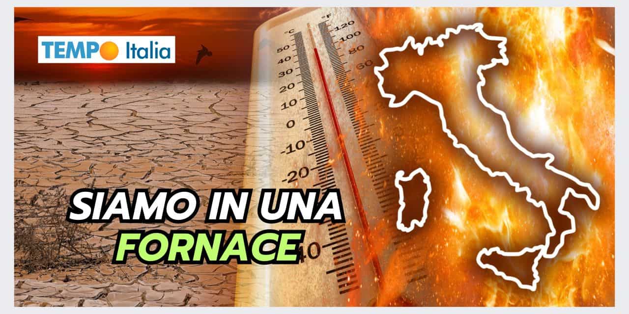 INCESSANTE ONDATA DI CALDO, una sofferenza meteo